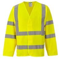 Hi-Vis Two Band & Brace Jacket (Yellow / LXL ...