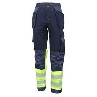 Hi-Vis Two Tone Trousers Saturn Yellow/Navy 3...