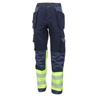 Hi-Vis Two Tone Trousers Saturn Yellow/Navy 4...