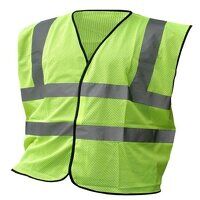 Hivis Mesh Vest Saturn Yellow XXL