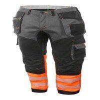 Hivis Two Tone Trousers Orange / Black 36inch