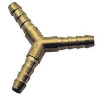 1/4inch Brass Y Piece Hose Repairer