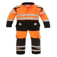 Hove High Visibility Two Tone Coverall Orange...