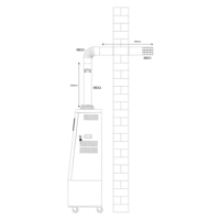 Sealey IREX3 Stainless Steel Exhaust/Flue 90 Bend for IR13/IR16 100mm