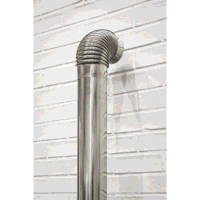 Sealey IREX3 Stainless Steel Exhaust/Flue 90 Bend for IR13/IR16 100mm
