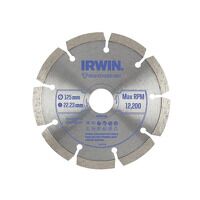 IRWIN Segmented Diamond Blade 125 x 22.23mm