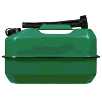Sealey JC10RG Jerry Can 10L - Green