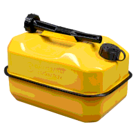 Sealey JC10RY Explosive-Safe Jerry Can 10L - Yellow