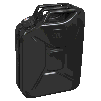 Sealey JC20SCB Screw Cap Metal Jerry Can 20L ...