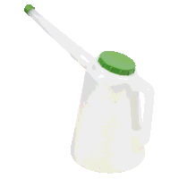 Sealey JDL3G Oil Container with Flexible Spout 3L - Green Lid