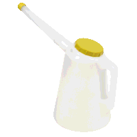 Sealey JDL3L Oil Container with Flexible Spout 3L - Lime Lid