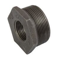 K-MI241-4-114N K-Line 4x1.1/4inch BSPT Reducing Hexagonal Bushes, Fig. 140 - Black