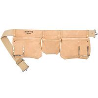 Kunys AP-1300 Carpenters Apron 5 Pocket Suede...