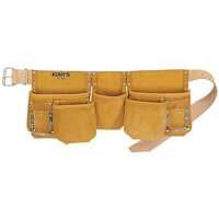 Kunys AP-630 Carpenters Apron Full Grain Leat...
