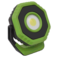 Sealey LED700P Rechargeable Pocket Floodlight with Magnet 360 7W COB LED - Green