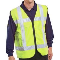 Light Vest Safety Basic Front Light C/W Pocke...