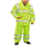 Lightweight EN471 EN343 Suit Saturn Yellow XL