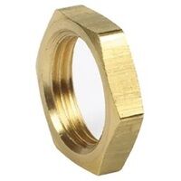 2inch BSPP Locknut Brass