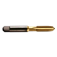 M14 x 1.25 MF Bottom HSS ISO529 Metric Fine TiN Straight Flute Tap