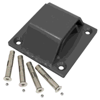 Sealey MCGA01D Motorcycle Ground Anchor with Twin Layer Protection