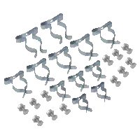 Sealey MOTBC Clips  Screws for MOTB