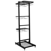 Sealey MS081FS2 Freestanding Motorcycle Helmet  Gear Storage