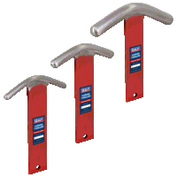 Sealey MW15 Curved T-Dollies for Sheet Metal ...