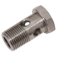 M10x1.0 Metric Male Banjo Bolt Steel Hydraulic Hose Connector