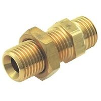 1/8inch BSPP Male Bulkhead Brass Adaptor