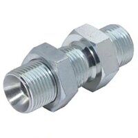 Male Bulkheads with Locknut BSPP