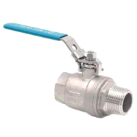 1/4inch BSPT/BSPP Male x Female Full Bore Bal...