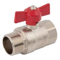 1/4inch BSPP Male/Female Full Flow T Handle B...