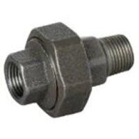 1inch BSP Male Female Union Beaded DIN Black ...