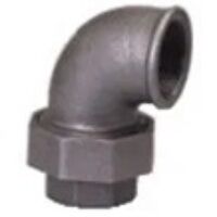 3/8inch BSP Male Female Union Elbow Black Mal...