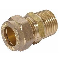 28mm x 1inch BSPT Male Connector Iron Compres...