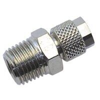 6/4mm x 3/8inch BSPT Male Stud Coupling Rapid...