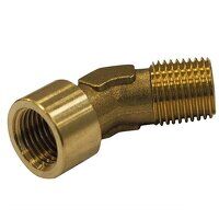 1/8inch BSP Male x Female 45 Degree Elbow Brass Adaptor