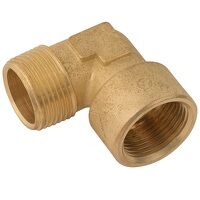 1/8inch BSPT Male x Female Equal Elbow Brass ...