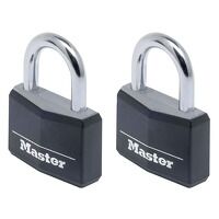 Master Lock Aluminium Black Vinyl Cover 40mm ...