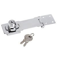 Master Lock Chrome Plated Steel Locking Hasp ...
