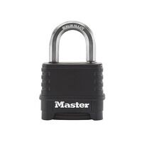 Master Lock Excell 4-Digit Black Finish Combi...