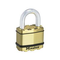 Master Lock Excell Brass Finish 50mm Padlock ...