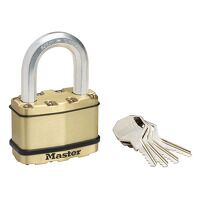 Master Lock Excell Brass Finish 64mm Padlock ...