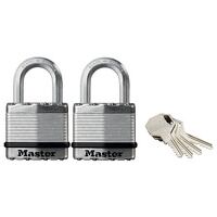 Master Lock Excell Laminated Steel 45mm Padlo...