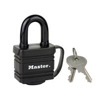 Master Lock Weather Tough Black Finish 40mm Padlock