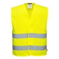MeshAir Hi-Vis Two Band Vest (Yellow / LXL / ...