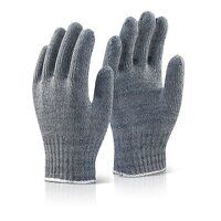 Mixed Fibre Gloves Grey (Box of 240)