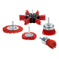 Sealey NFBS05 Nylon Filament 5pc Brush Set