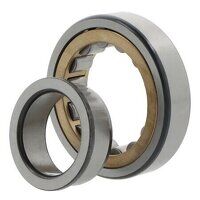 NJ2306-E-M1A-C3 FAG Cylindrical Roller Bearing (Brass Cage) 30x72x27mm