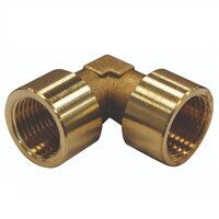 1/4inch NPT Female Equal Elbow Brass Threaded...